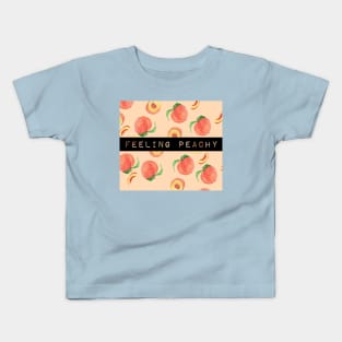 FEELING peachy Kids T-Shirt